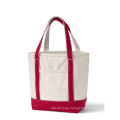 Cotton Canvas Tote Bag With Outside shopping bag